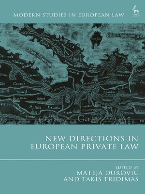 cover image of New Directions in European Private Law